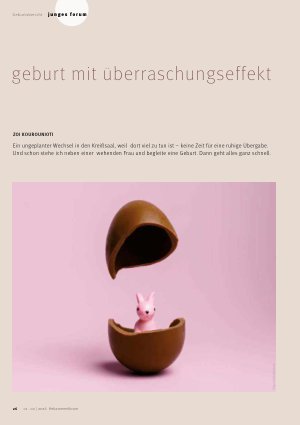Vorschauseite 1: Geburt mit Überraschungseffekt