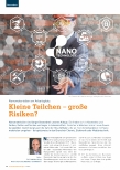 Vorschauseite 1: Nanomaterialien am Arbeitsplatz: Kleine Teilchen - große Risiken?
