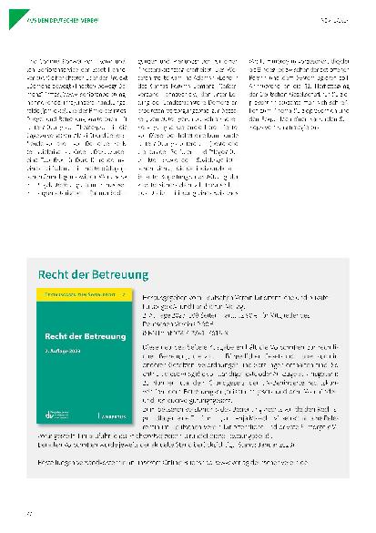 Vorschauseite 2: Fachausschuss Alter und Pflege
