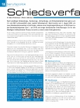 Vorschauseite 1: Schiedsverfahren