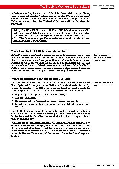 Vorschauseite 6: Beraterbrief Pflege Heft 17-2024