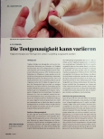 Vorschauseite 1: Die Testgenauigkeit kann variieren.