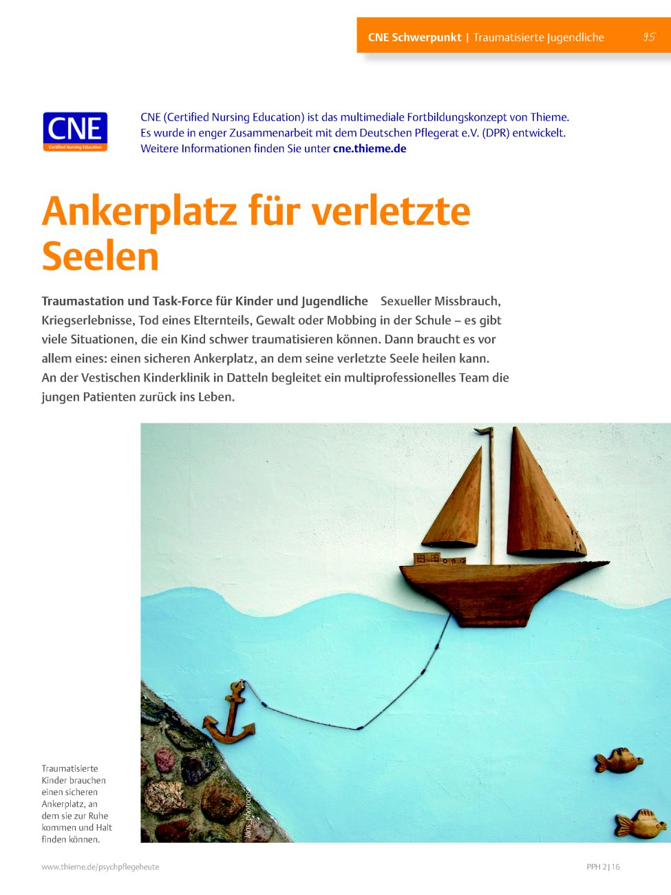 Vorschauseite 1: Ankerplatz für verletzte Seelen