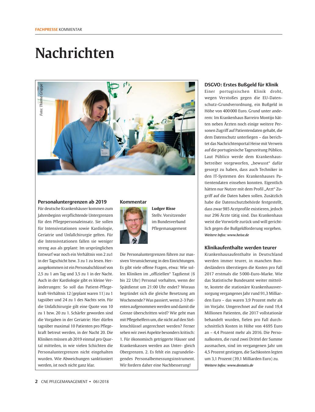 Vorschauseite 1: Nachrichten