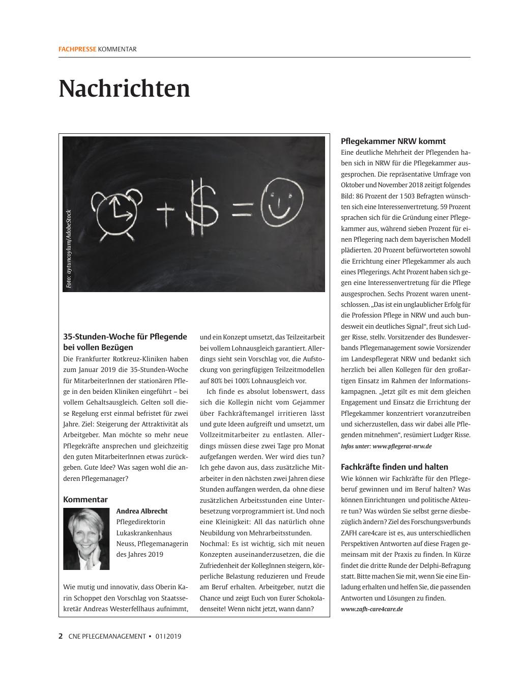 Vorschauseite 1: Nachrichten