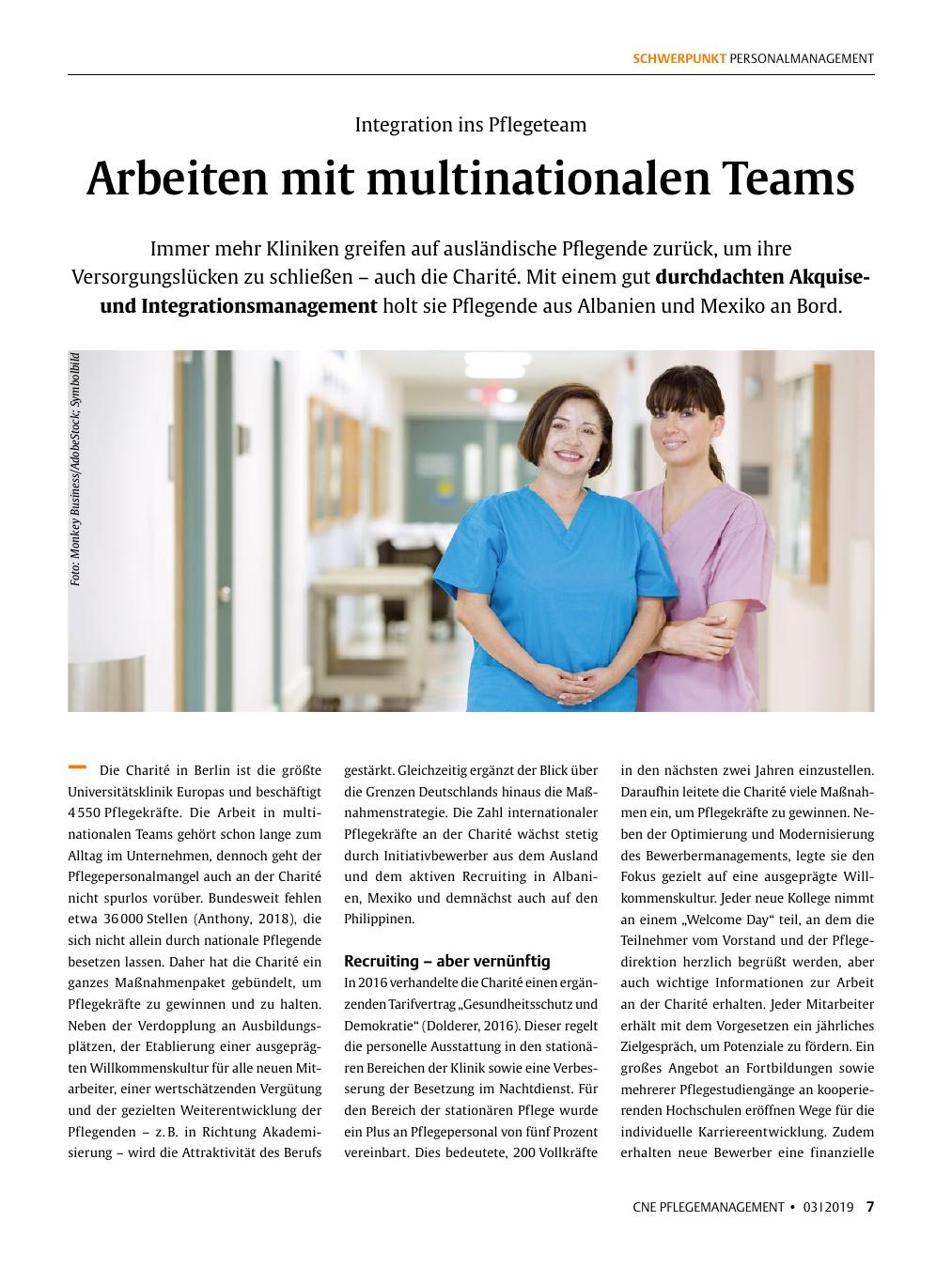 Vorschauseite 1: Arbeiten mit multinationalen Teams