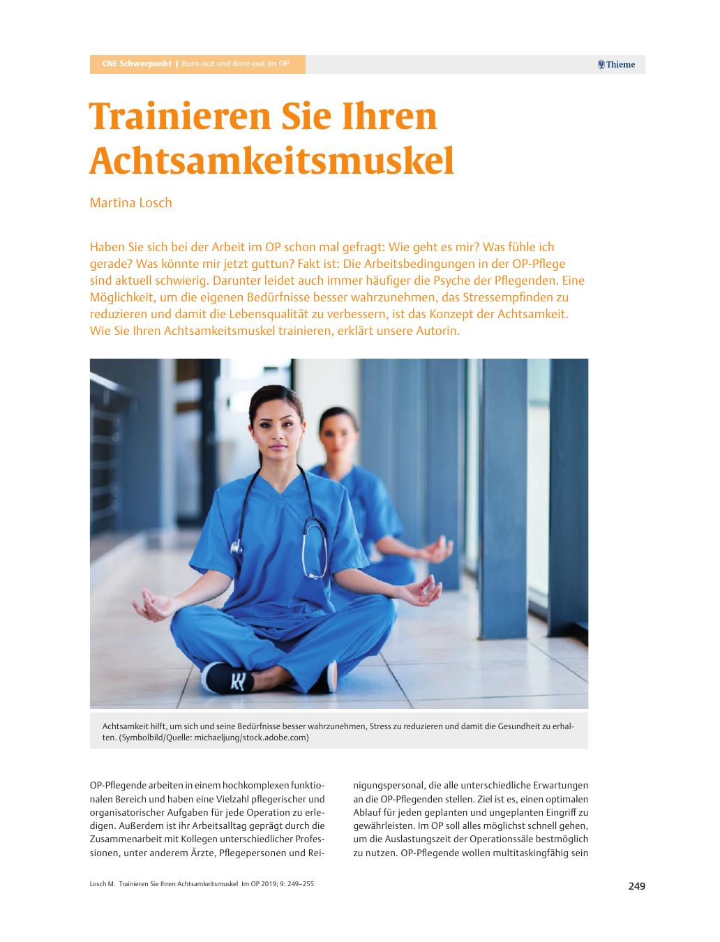Vorschauseite 1: Trainieren Sie Ihren Achtsamkeitsmuskel