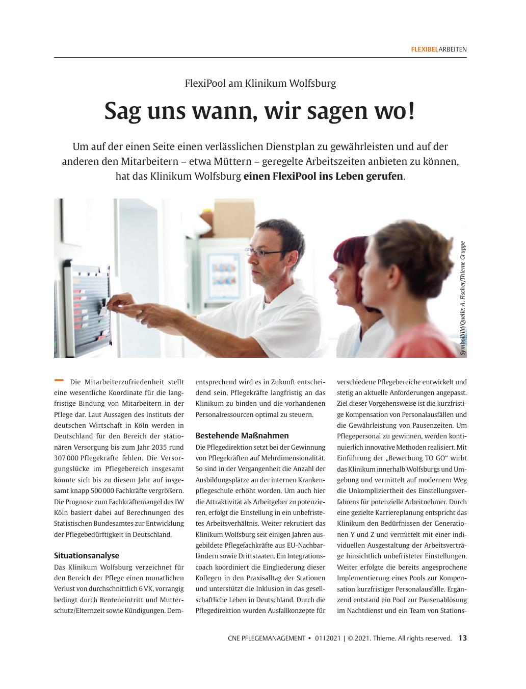 Vorschauseite 1: Sag uns wann, wir sagen wo!