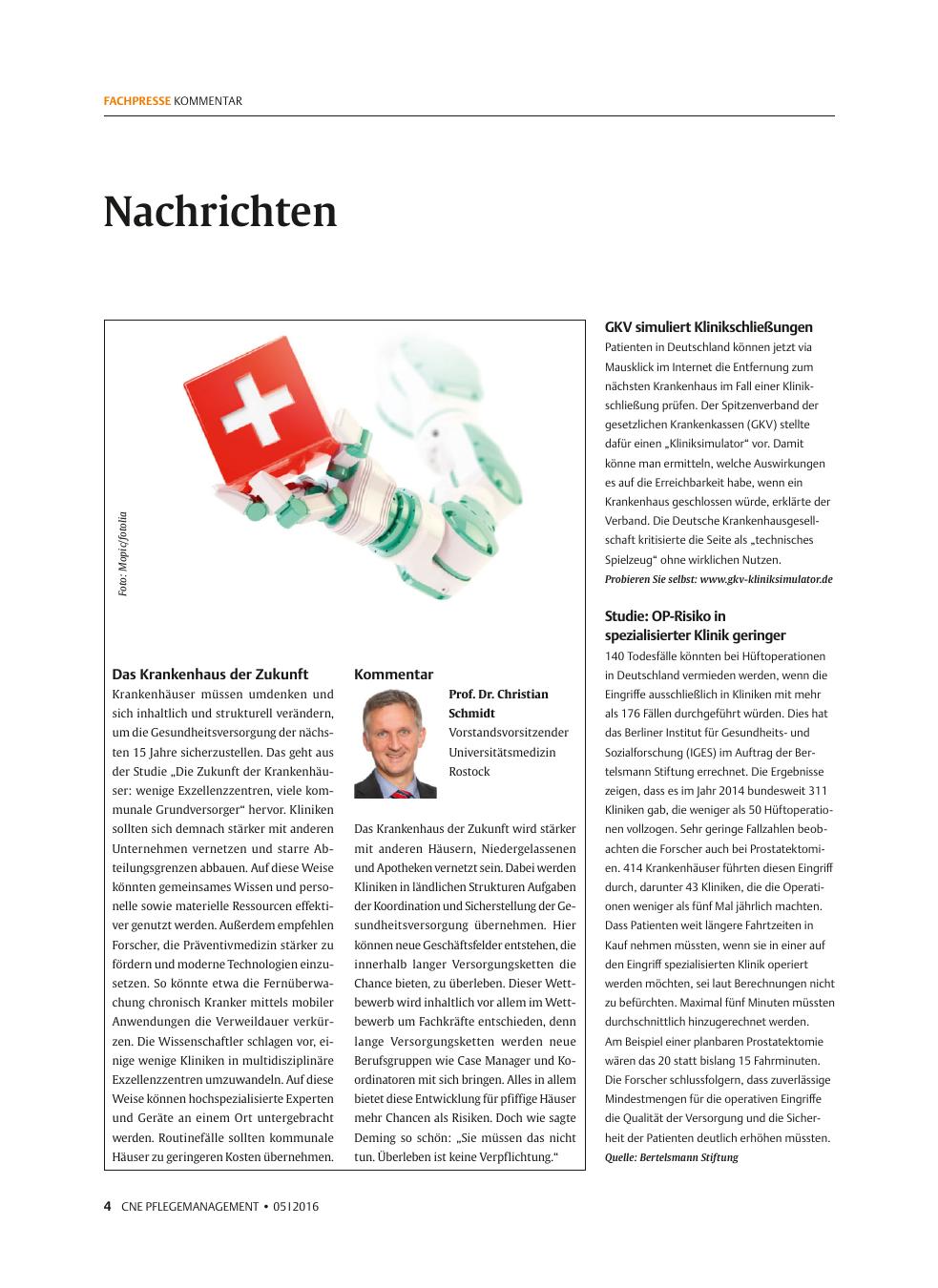 Vorschauseite 1: Nachrichten