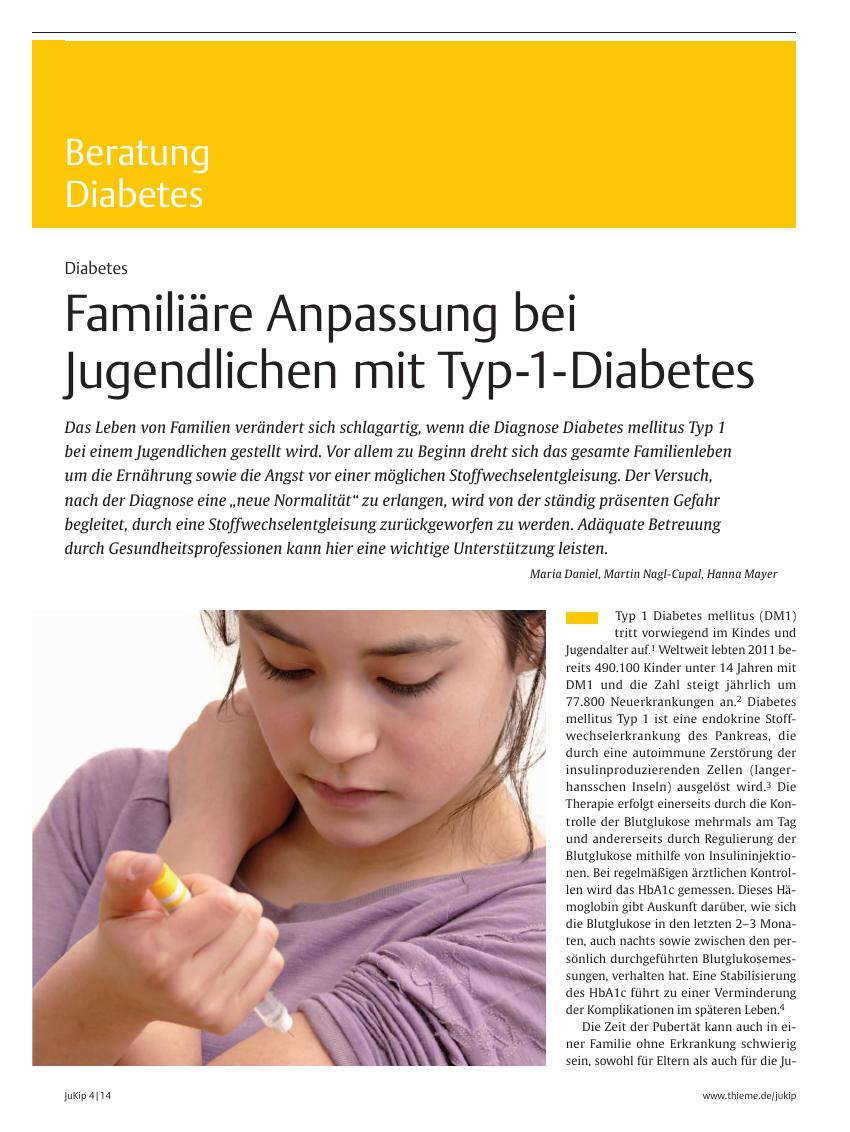 Vorschauseite 1: Diabetes