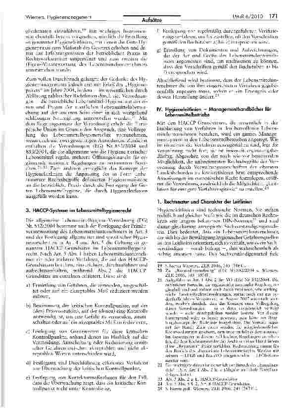 Vorschauseite 3: Hygienemanagement als Herausforderung für Betriebe und Lebensmittelüberwachung