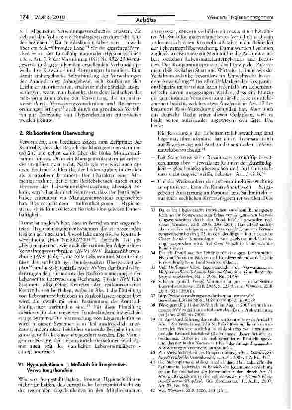Vorschauseite 6: Hygienemanagement als Herausforderung für Betriebe und Lebensmittelüberwachung