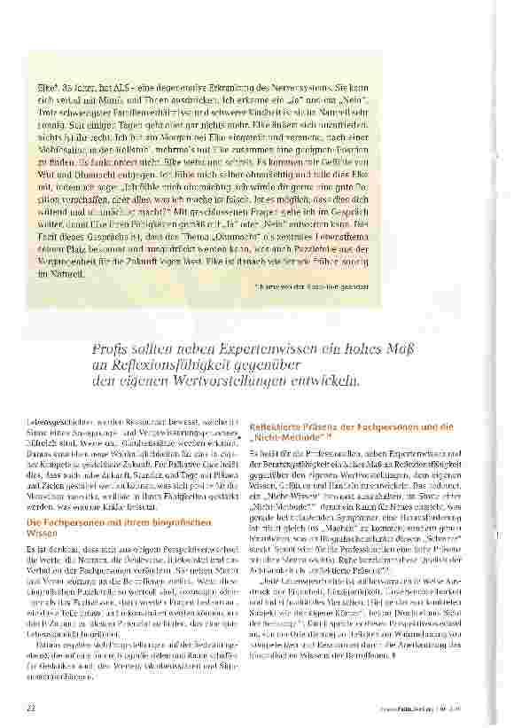 Vorschauseite 3: Biografischer Kontakt