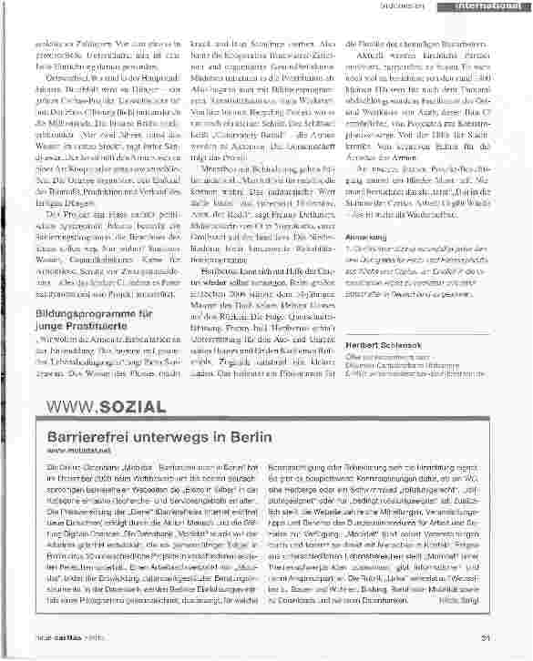 Vorschauseite 2: Wir wollen das soziale Gesicht der Kirche werden