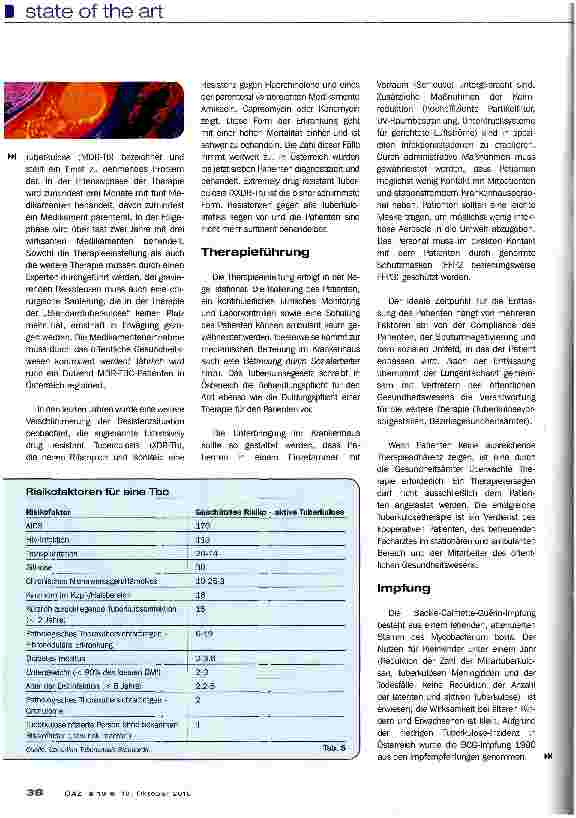 Vorschauseite 6: Tuberkulose