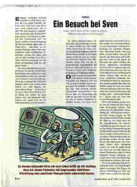 Vorschauseite 1: Ein Besuch bei Sven