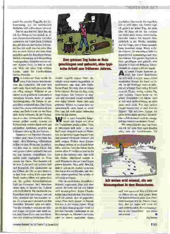 Vorschauseite 2: Ein Besuch bei Sven
