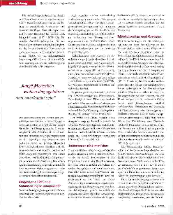Vorschauseite 3: Teilnehmer setzen große Hoffnungen ins Projekt