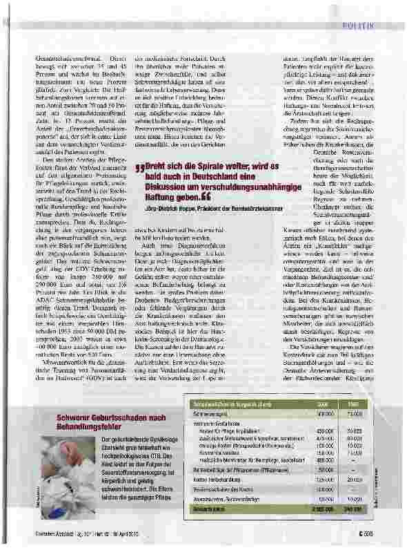 Vorschauseite 2: Der Schutz wird teuer