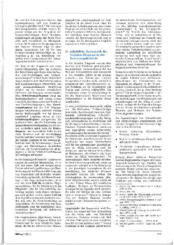 Vorschauseite 3: Soziale Diagnose in der Betreuungsbehörde