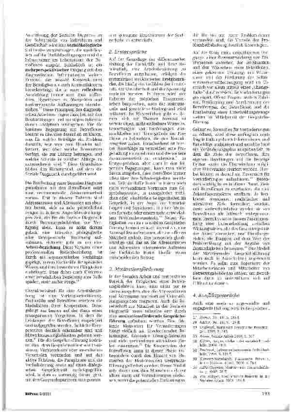 Vorschauseite 5: Soziale Diagnose in der Betreuungsbehörde