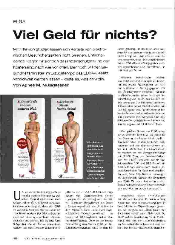 Vorschauseite 1: Viel Geld für nichts?