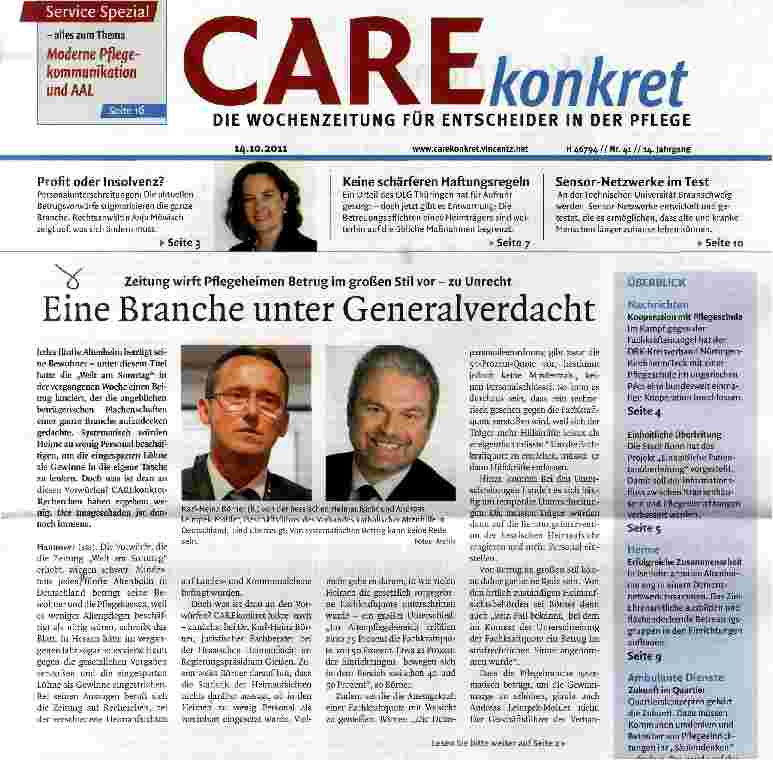Vorschauseite 1: Eine Branche unter Generalverdacht