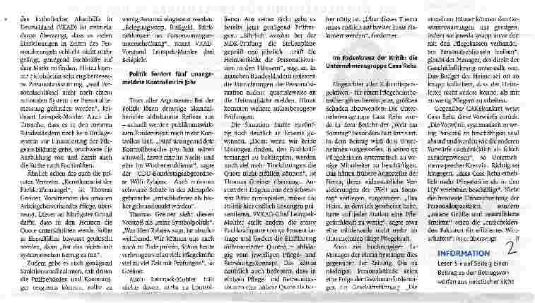 Vorschauseite 2: Eine Branche unter Generalverdacht