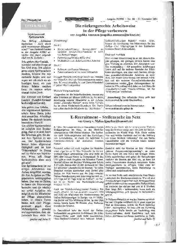 Vorschauseite 6: Die rückengerechte Arbeitsweise in der Pflege verbessern