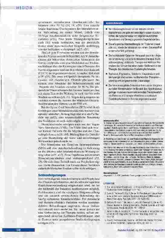 Vorschauseite 6: Clusterkopfschmerz