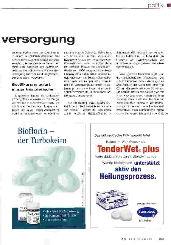 Vorschauseite 2: Knackpunkt für Patientenversorgung