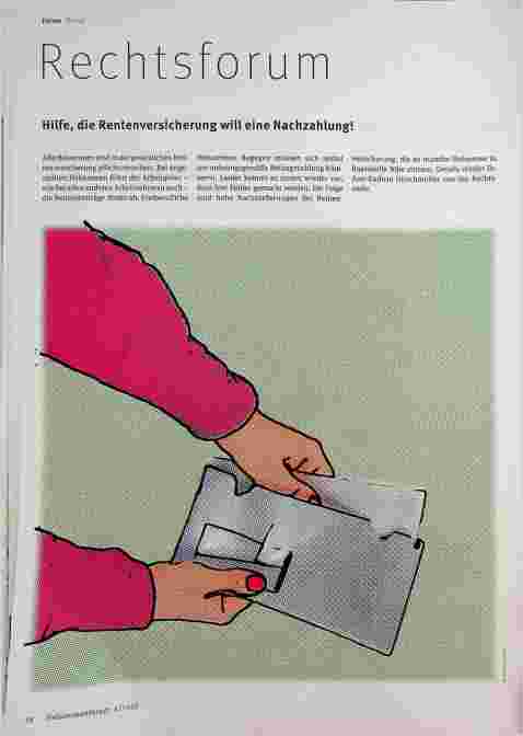 Vorschauseite 1: Hilfe, die Rentenversicherung will eine Nachzahlung!