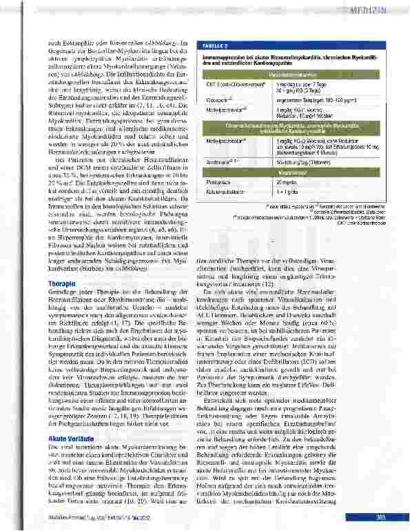 Vorschauseite 5: Myokarditis