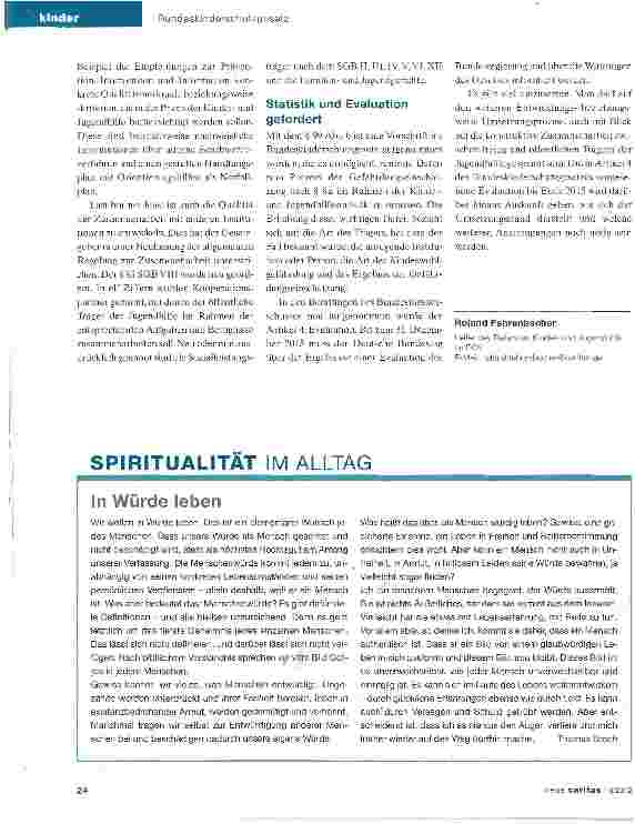 Vorschauseite 3: Gesetz stärkt Prävention und Kinderschutz