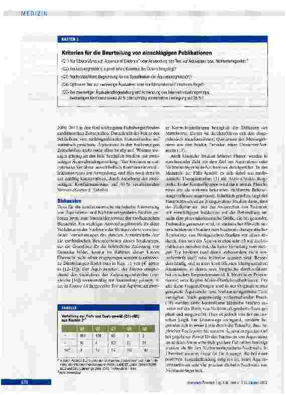 Vorschauseite 5: Klinische Studien zum Nachweis von Äquivalenz oder Nichtunterlegenheit