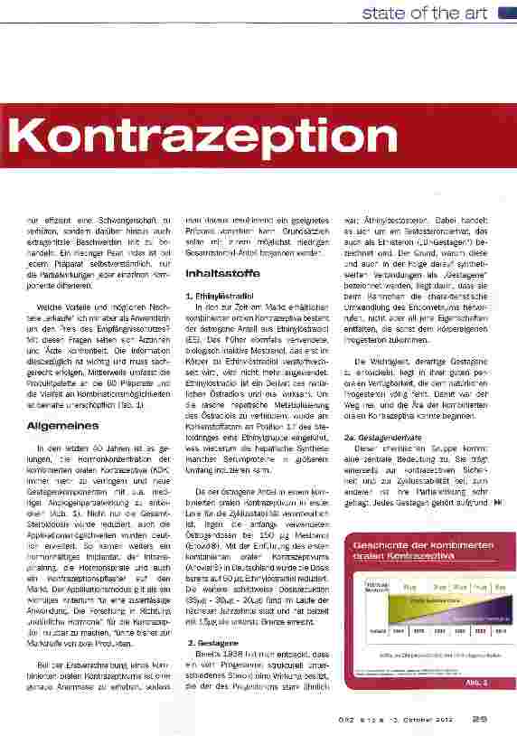 Vorschauseite 2: Hormonelle Kontrazeption