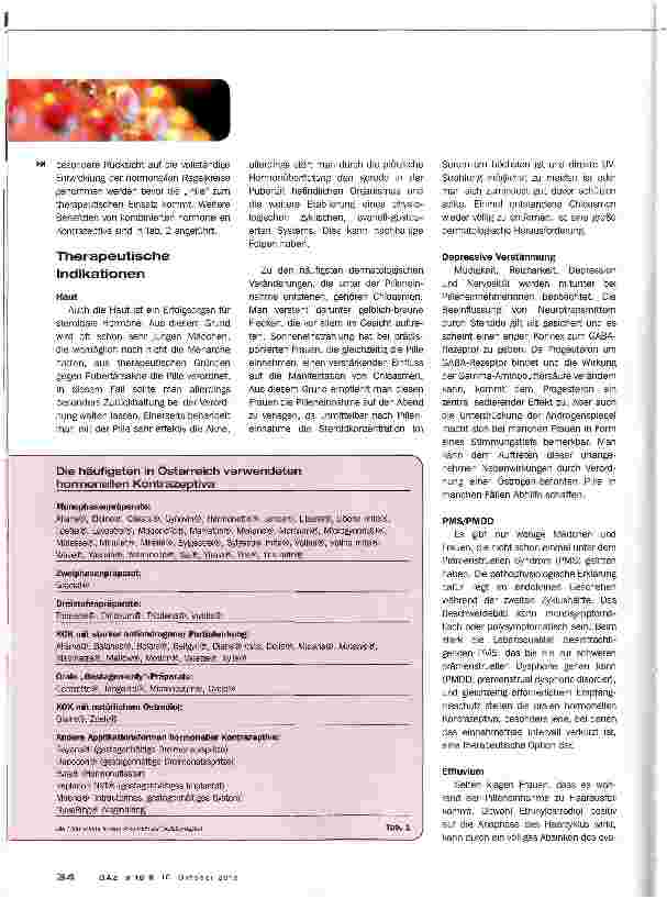 Vorschauseite 5: Hormonelle Kontrazeption