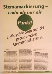 Vorschauseite 1: Stoma-Markierung - mehr als nur ein Punkt. Einflussfaktoren auf die präoperative Stoma-Markierung.