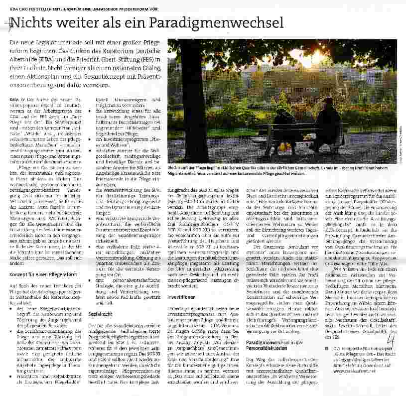 Vorschauseite 1: Nichts weiter als ein Paradigmenwechsel