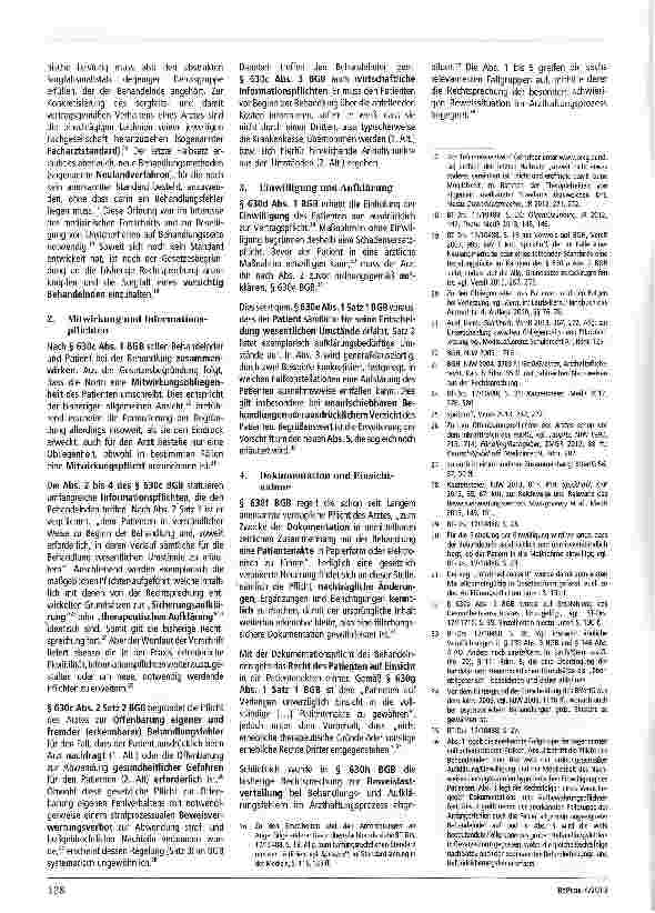 Vorschauseite 2: Patientenrechtegesetz und rechtliche Betreuung