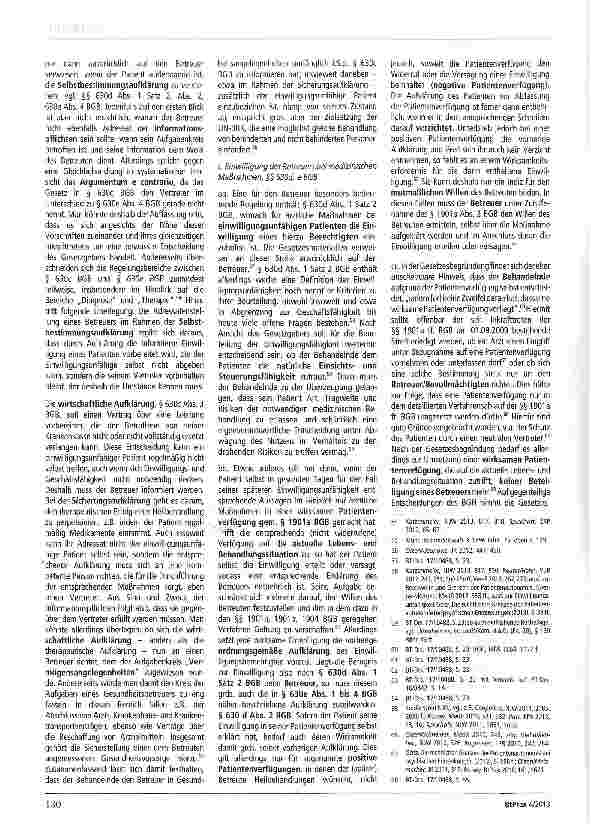 Vorschauseite 4: Patientenrechtegesetz und rechtliche Betreuung