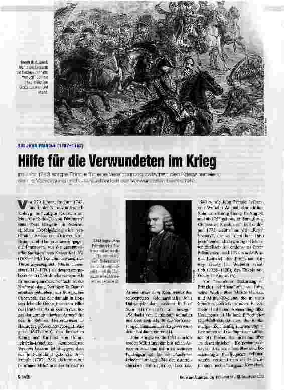 Vorschauseite 1: Hilfe für die Verwundeten im Krieg