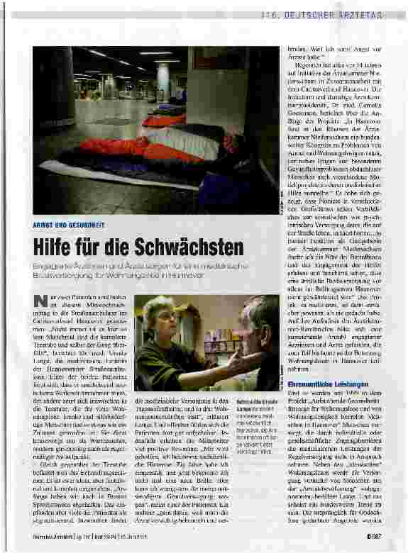 Vorschauseite 1: Hilfe für die Schwächsten