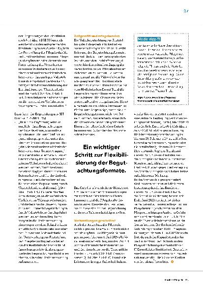 Vorschauseite 2: Die neue Begutachtungsrichtlinie – Begutachtung mittels Videokonferenz