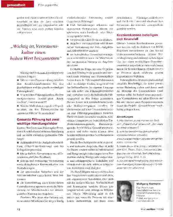 Vorschauseite 4: Gut geführt ist halb gewonnen