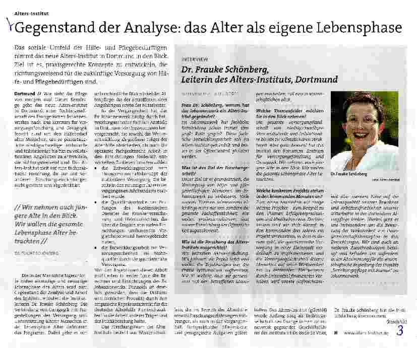 Vorschauseite 1: Gegenstand der Analyse: das Alter als eigene Lebensphase