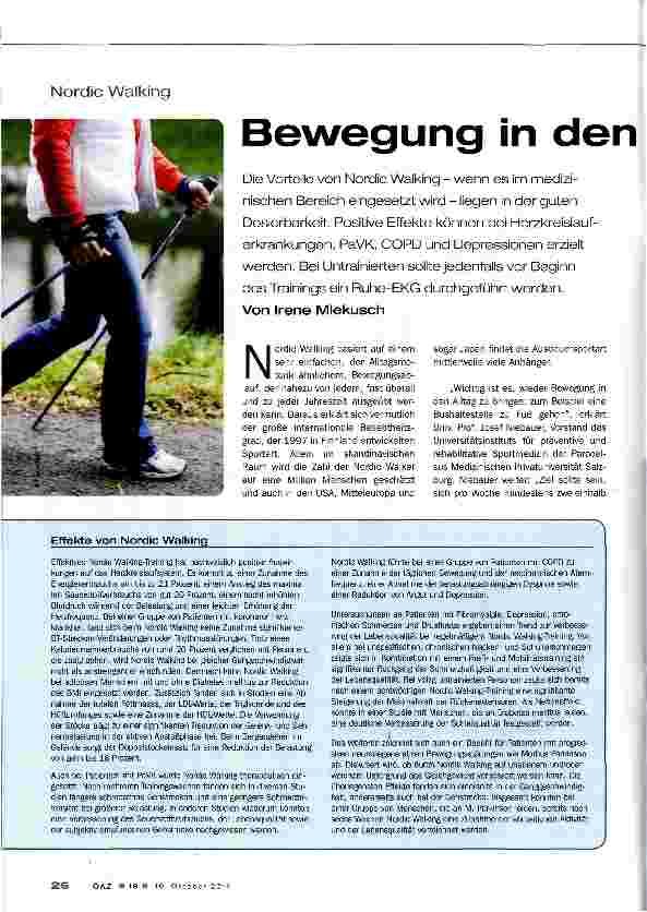 Vorschauseite 1: Bewegung in den Alltag bringen