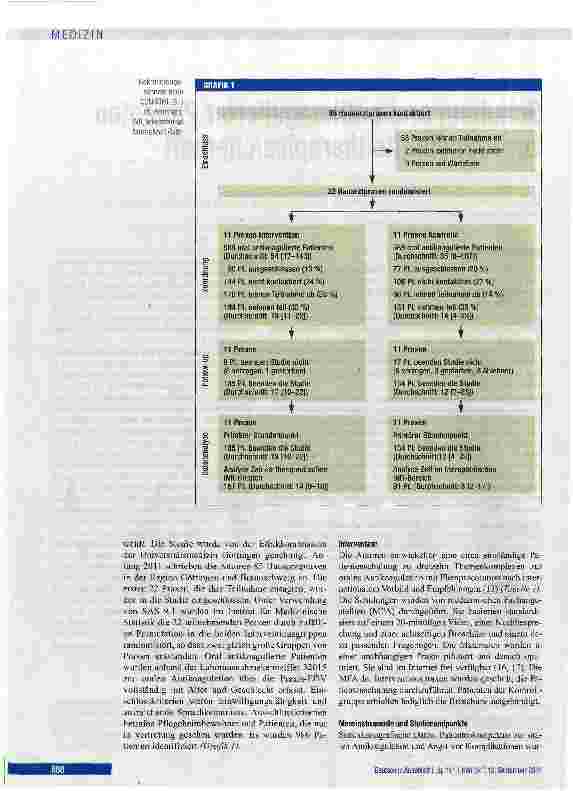 Vorschauseite 2: Schulung oral antikoagulierter Patienten zur Arzneimitteltherapiesicherheit