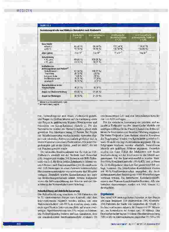 Vorschauseite 4: Schulung oral antikoagulierter Patienten zur Arzneimitteltherapiesicherheit