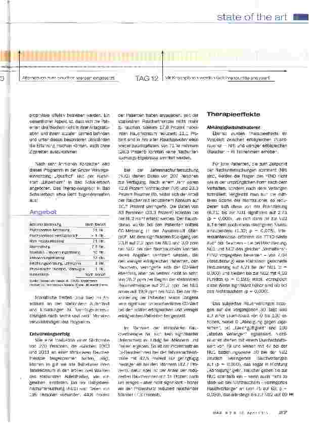 Vorschauseite 5: Stationäre Rauchertherapie